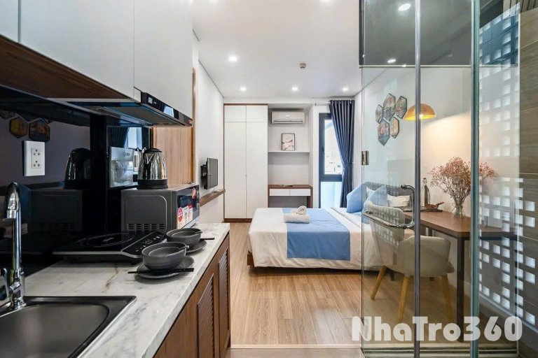 Cho thuê căn hộ Q1, đường Nguyễn Trãi, gần ĐH Văn Lang, Cầu Nguyễn Văn Cừ, Công viên 23 Tháng 9