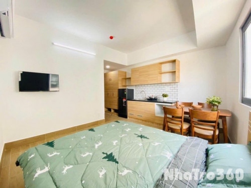 Cho thuê căn hộ studio ban công/ cửa sổ full nt p.Tân Quy q.7 gần Lotte, SC Vivo, RMIT, TDTU