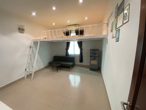 Cho thuê phòng trọ duplex rộng rãi cửa sổ thoáng mát gần ĐH Công Thương