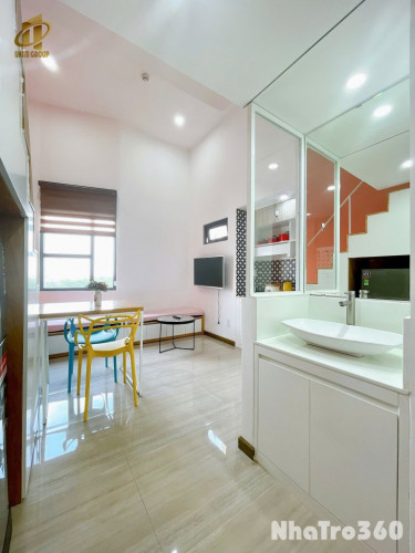 CĂN HỘ MỚI ĐẸP FULL NỘI THẤT BAN CÔNG, CỬA SỔ THOÁNG MÁT, GẦN LOTTE MART, CRESCENT MALL, Q1,4,8, TDT