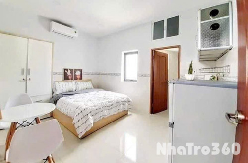 CĂN HỘ STUDIO cửa sổ thoáng, full nội thất p.Tân Hưng q.7 gần Cresent mall, lotte, RMIT, TDTU, Q1 Q4 Q8