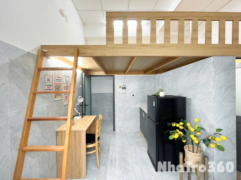 Duplex Ban Công Đầy Đủ Nội Thất Ở Cặp Đôi Thì Okee