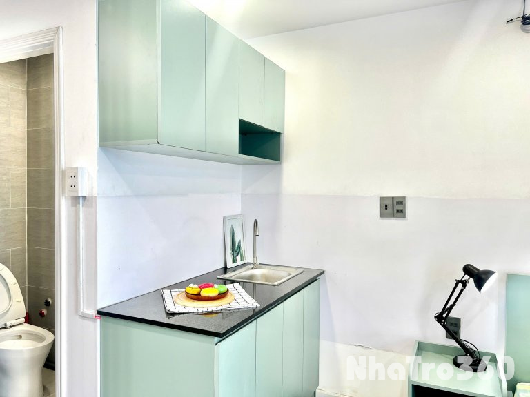 Căn hộ studio ban công/cửa sổ full nội thất gần Lotte, Cresent mall, chợ Tân Mỹ, Nguyễn Lương Bằng, Nguyễn Thị Thập