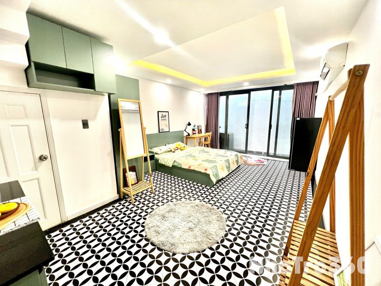 Căn hộ studio ban công/cửa sổ full nội thất gần Lotte, Cresent mall, chợ Tân Mỹ, Nguyễn Lương Bằng, Nguyễn Thị Thập