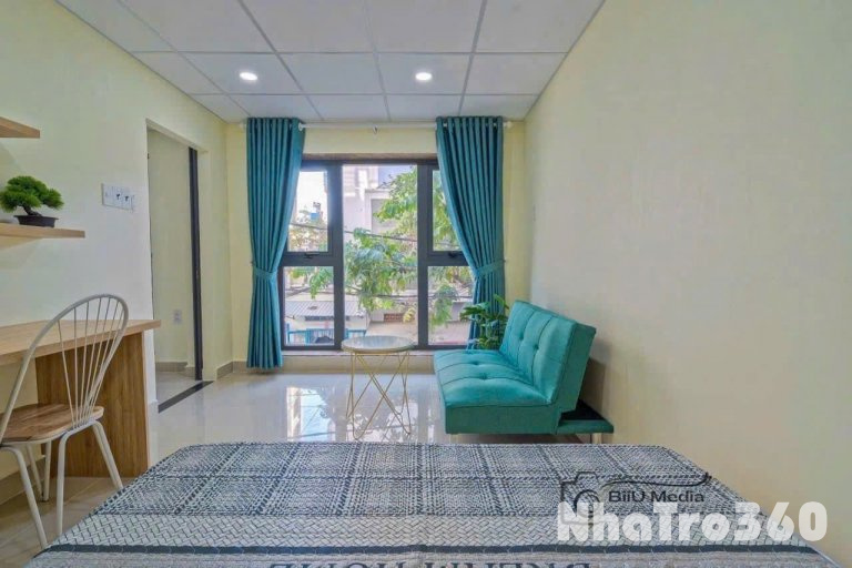 Duplex cửa kính to,Fnt, gần Lotte, Tdtu, thoáng, mát, q1,4,8 trong 5p