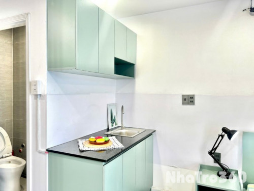 Căn hộ studio ban công/cửa sổ full nội thất gần Lotte, Cresent mall, chợ Tân Mỹ, Nguyễn Lương Bằng, Nguyễn Thị Thập