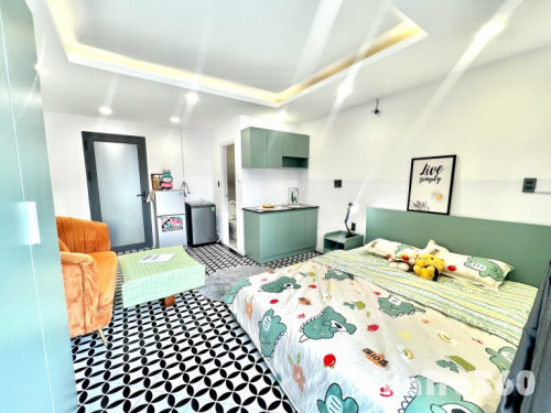 Căn hộ studio ban công/cửa sổ full nội thất gần Lotte, Cresent mall, chợ Tân Mỹ, Nguyễn Lương Bằng, Nguyễn Thị Thập