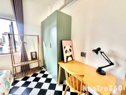 Căn hộ studio ban công/cửa sổ full nội thất gần Lotte, Cresent mall, chợ Tân Mỹ, Nguyễn Lương Bằng, Nguyễn Thị Thập