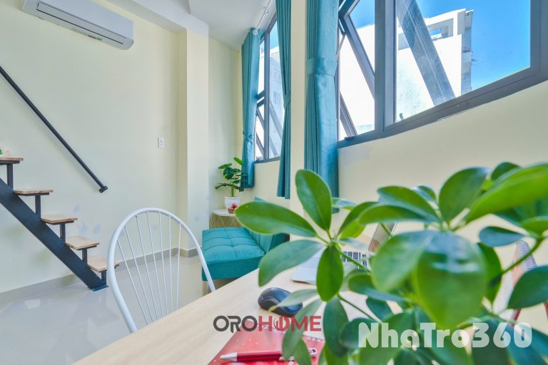 Duplex cửa kính to,Fnt, gần Lotte, Tdtu, thoáng, mát, q1,4,8 trong 5p