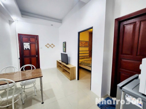 Căn hộ 1 phòng ngủ full nội thất tại đường Yên Thế, P.2, Q.Tân Bình – rộng rãi, hiện đại, mới.