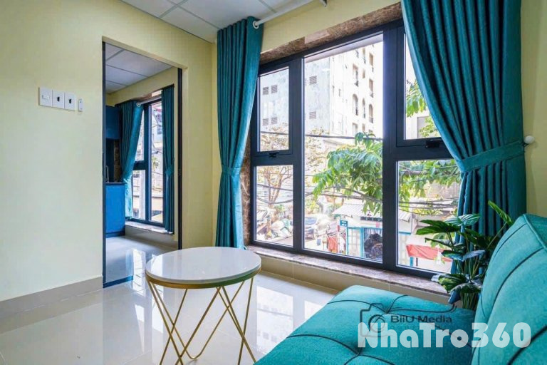 Duplex cửa kính to,Fnt, gần Lotte, Tdtu, thoáng, mát, q1,4,8 trong 5p