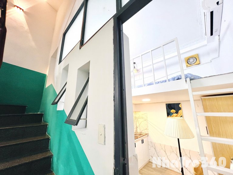 Cho thuê phòng trọ duplex nội thất đẹp gần ĐH Công Thương