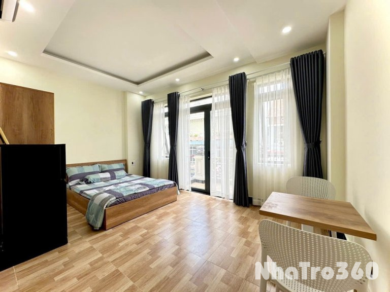 STUDIO BAN CÔNG 40M2 FULL NT GẦN ĐH VĂN HIẾN