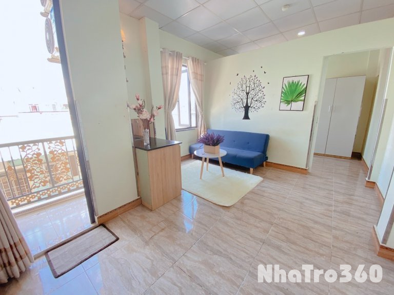 Cho thuê căn hộ 1PN, Q4, đường Xóm Chiếu, gần ĐH Nguyễn Tất Thành, Nhà thờ Xóm Chiếu, cầu Kênh Tẻ