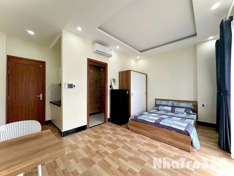 STUDIO BAN CÔNG 40M2 FULL NT GẦN ĐH VĂN HIẾN