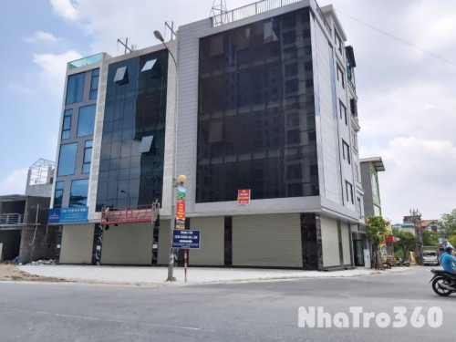 Cho thuê toà nhà MP Ngô Xuân Quảng, 100m2x6T, MT 8m, thang máy, tầng hầm, PCCC vị trí KD đắc địa