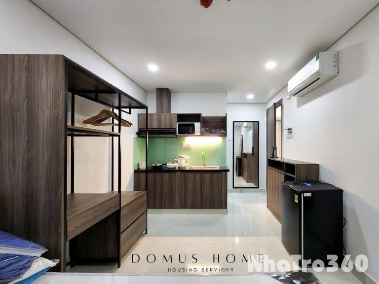 STUDIO MỚI 100% FULL NỘI THẤT BAN CÔNG, CỬA SỔ THOÁNG MÁT, GẦN LOTTE MART, CRESCENT MALL, TDTU, RMIT