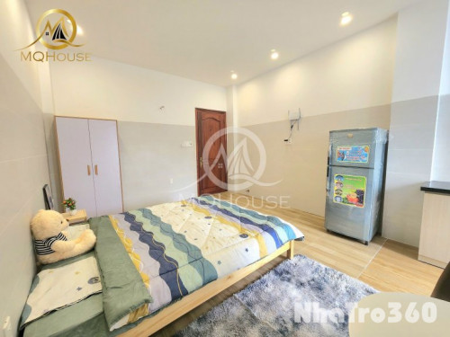 Căn hộ studio full nội thất tại đường Bình Giã, có ban công thoáng mát,ánh sáng tự nhiên, khu Etown