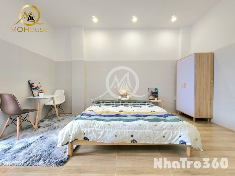 Căn hộ studio full nội thất tại đường Bình Giã, có ban công thoáng mát,ánh sáng tự nhiên, khu Etown