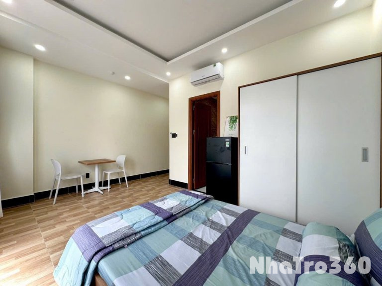 STUDIO BAN CÔNG 40M2 FULL NT GẦN ĐH VĂN HIẾN
