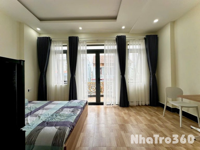 STUDIO BAN CÔNG 40M2 FULL NT GẦN ĐH VĂN HIẾN