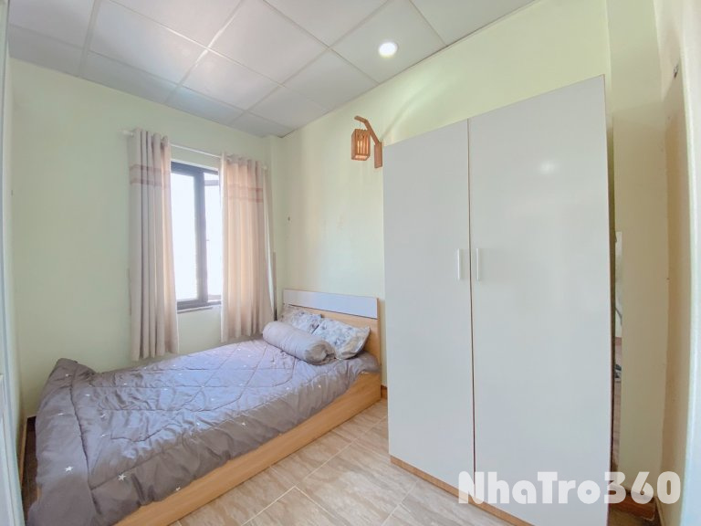 Cho thuê căn hộ 1PN, Q4, đường Xóm Chiếu, gần ĐH Nguyễn Tất Thành, Nhà thờ Xóm Chiếu, cầu Kênh Tẻ