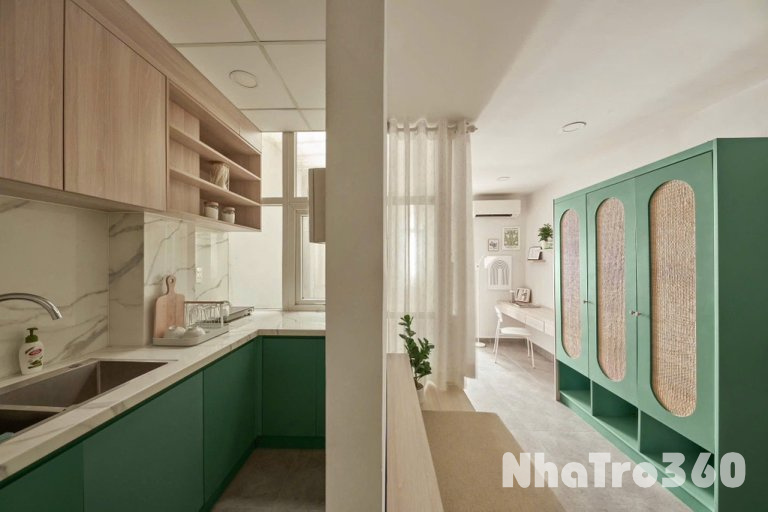 Căn hộ 1PN tách bếp Quận 1 gần Bitexco, Bến Thành