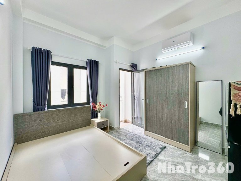 Studio full nội thất tại Trần Văn Dư, P.13 - thiết kế tinh tế, có ban công riêng thoáng mát