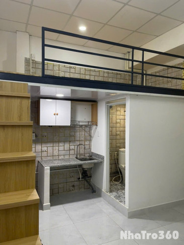 Cho thuê duplex rộng rãi thoáng mát gần sân bay, huit