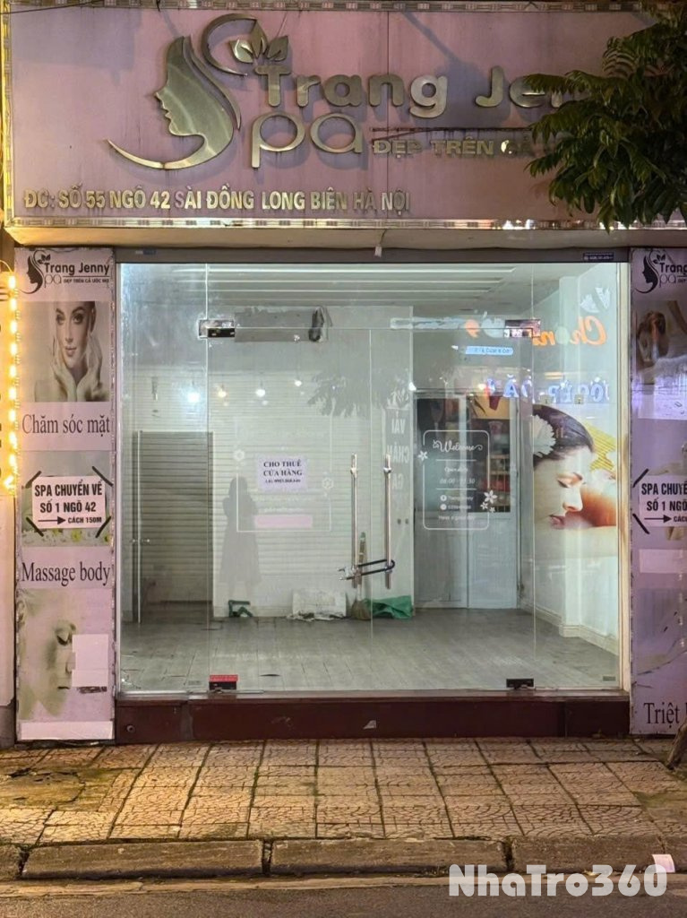 CHO THUÊ CỬA HÀNG KINH DOANH - PHỐ SÀI ĐỒNG, LONG BIÊN