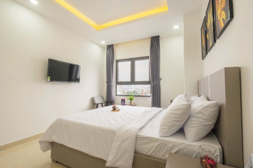 STUDIO MỚI - ĐẸP - FULL NỘI THẤT P.BÌNH THUẬN Q7 GẦN CRESENT MALL, LOTTE, RMIT, TDTU, UFM, NTTU, Q1-4-8