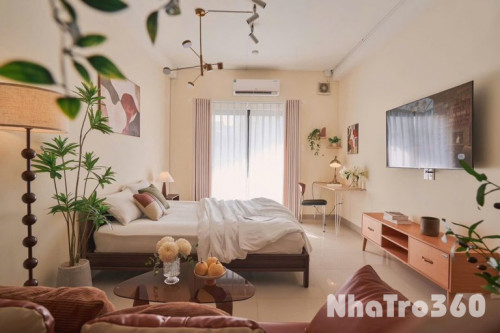 STUDIO BAN CÔNG FULL NỘI THẤT NGAY TRUNG TÂM QUẬN