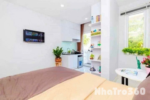 STUDIO BAN CÔNG - FULL NỘI THẤT P.TÂN PHONG Q7 GẦN CRESENT MALL, LOTTE, RMIT, TDTU, Q1-4-8