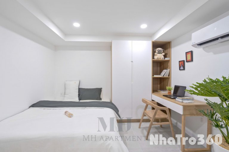 STUDIO CỬA SỔ THOÁNG - FULL NỘI THẤT P.TÂN HƯNG Q7 GẦN CRESENT MALL, LOTTE, RMIT, TDTU, Q1-4-8