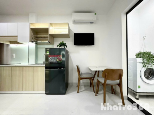 Cho Thuê Căn Hộ 1 Phòng Ngủ Bancol Sau Full Nội Thất Gần Đại Học Kinh Tế