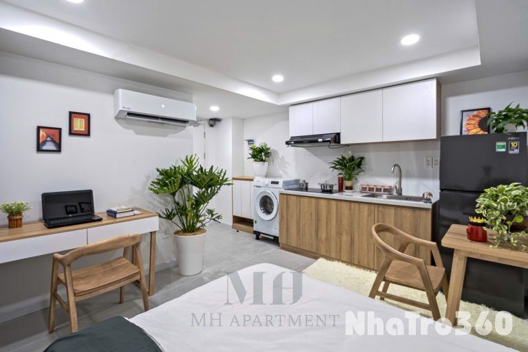 STUDIO CỬA SỔ THOÁNG - FULL NỘI THẤT P.TÂN HƯNG Q7 GẦN CRESENT MALL, LOTTE, RMIT, TDTU, Q1-4-8