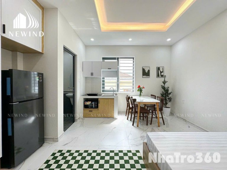 STUDIO CỬA SỔ THOÁNG - FULL NỘI THẤT P.TÂN HƯNG Q7 GẦN CRESENT MALL, LOTTE, RMIT, TDTU, Q1-4-8