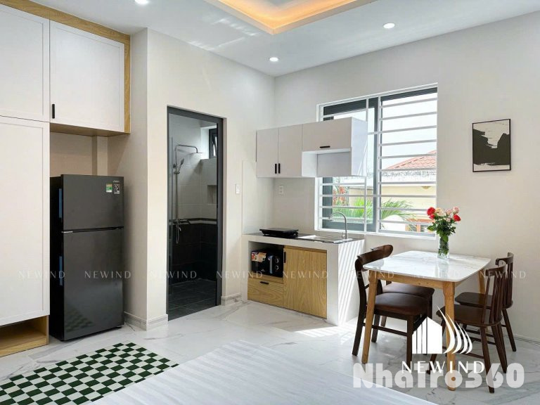 STUDIO CỬA SỔ THOÁNG - FULL NỘI THẤT P.TÂN HƯNG Q7 GẦN CRESENT MALL, LOTTE, RMIT, TDTU, Q1-4-8