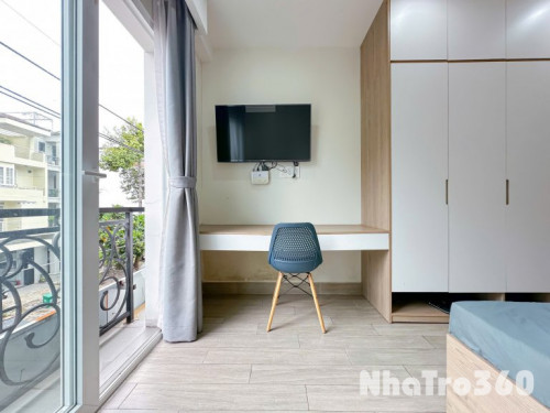 STUDIO BAN CÔNG - FULL NỘI THẤT P.TÂN PHONG Q7 GẦN CRESENT MALL, LOTTE, RMIT, TDTU, Q1-4-8