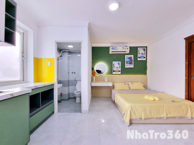 Căn hộ full nội thất ban công Kỳ Đồng Quận 3