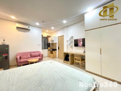 Cho thuê căn hộ Studio Cửa sổ Q4 gần cầu Kênh Tẻ, nhà thờ Xóm Chiếu, chợ 200, ĐH Nguyễn Tất Thành, ĐH Luật