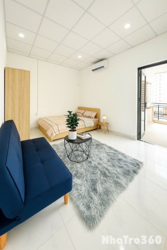 Căn Penhouse 1 Phòng Ngủ full nội thất+Ban Công