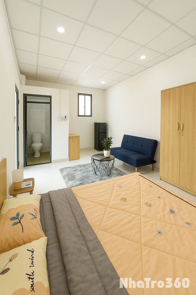 Căn Penhouse 1 Phòng Ngủ full nội thất+Ban Công