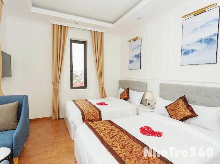 CHO THUÊ KHÁCH SẠN FULL NỘI THẤT ĐƯỜNG PHÙ ĐỔNG THIÊN VƯƠNG PHƯỜNG 8 giá 70tr