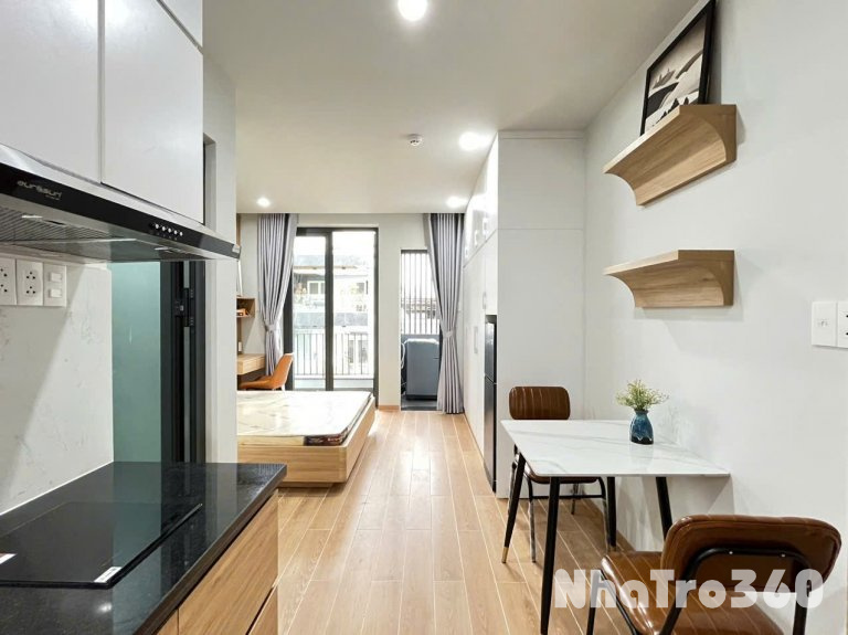 STUDIO BAN CÔNG FULL NT P.TÂN KIỂNG Q7 GẦN CRESENT MALL, LOTTE, RMIT, TDTU, Q1-4-8