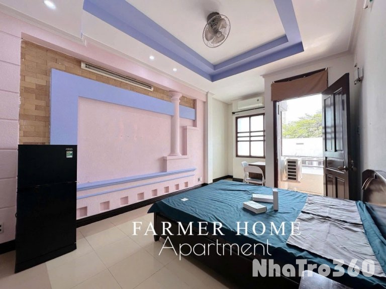 Phòng ban công full nội thất Thành Thái Quận 10