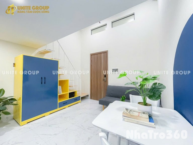 Duplex rộng rãi thoáng cửa sổ rộng thoải mái