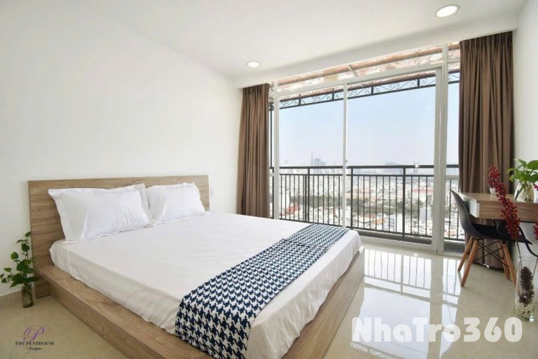 STUDIO FULL NỘI THẤT BAN CÔNG, CỬA SỔ THOÁNG MÁT, GẦN LOTTE MART, CRESCENT MALL, TDTU, RMIT