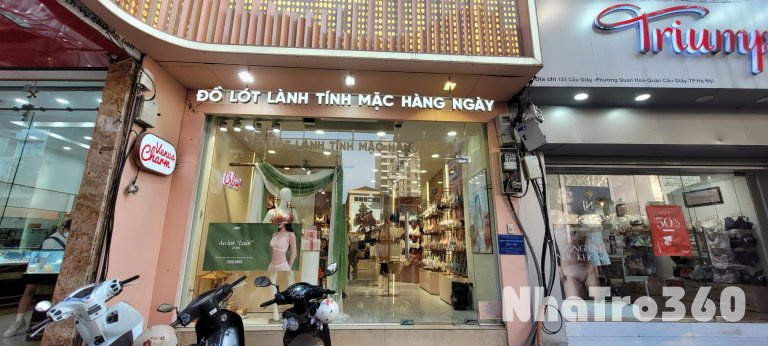 CHO THUÊ MẶT BẰNG KINH DOANH ĐẮC ĐỊA TẠI 121 ĐƯỜNG CẦU GIẤY - HÀ NỘI