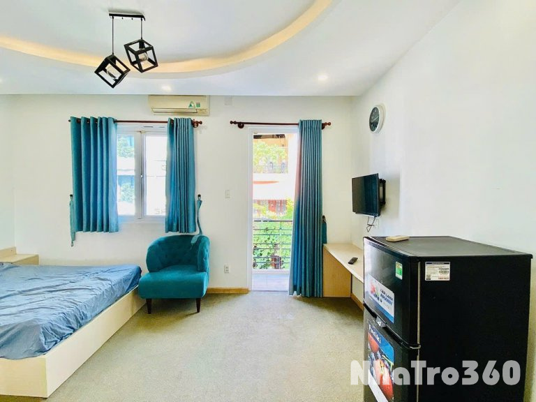 Cho thuê căn hộ Q1, đường Nguyễn Trãi, gần công viên 23 tháng 9, cầu Nguyễn Văn Cừ, đại học Văn Lang